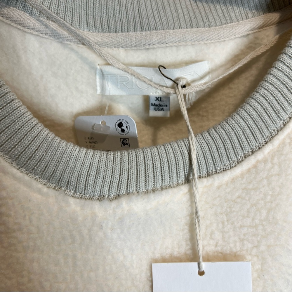 Free People Tricia Fix Camden Mountain Scene Fleece Sweatshirt - Picture 5 of 6